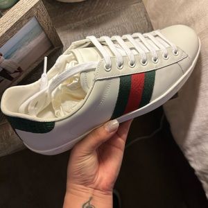Men gucci shoes wear twice